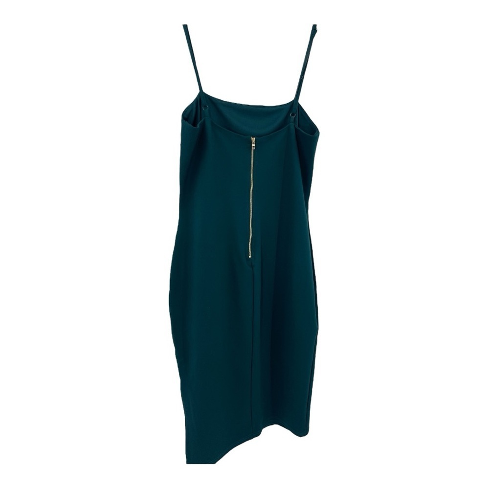 NWT’S Lulus Emerald Green Bodycon Midi Holliday festival, festive Dress SZ XL - Picture 8 of 15